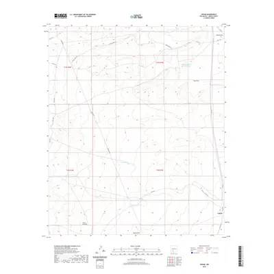 2020 Map of Upham, 2020 Print