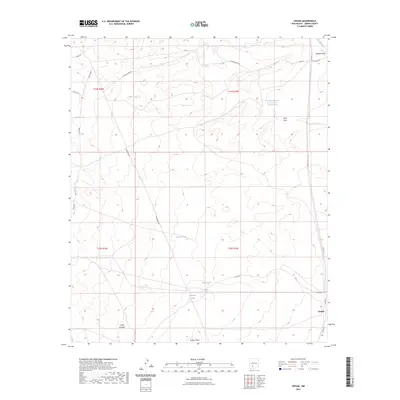 2023 Map of Upham, 2023 Print