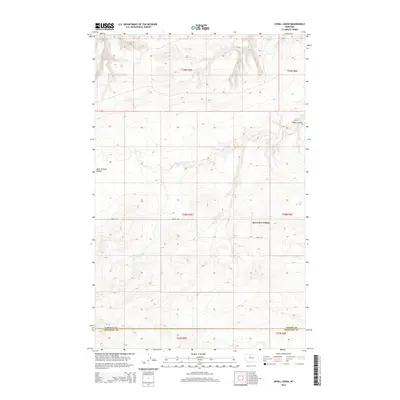 2014 Map of Uphill Creek, 2014 Print
