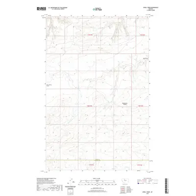 2020 Map of Uphill Creek, 2020 Print