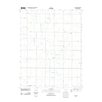 2012 Map of Upland, 2012 Print