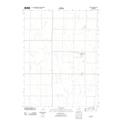 2011 Map of Upland, 2011 Print