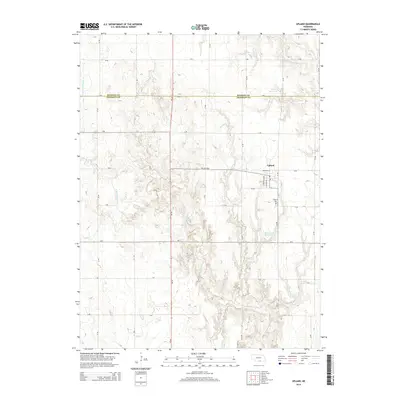 2014 Map of Upland, 2014 Print
