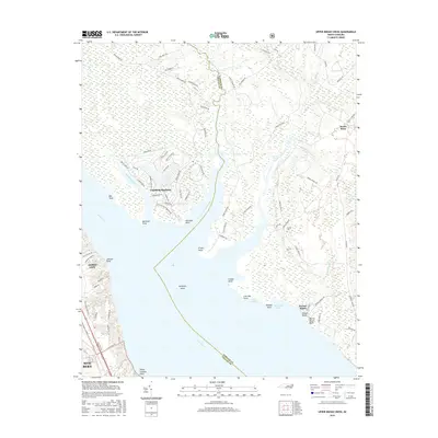2016 Map of Upper Broad Creek, 2016 Print