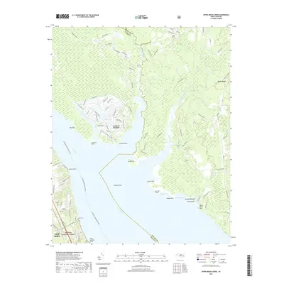 2019 Map of Upper Broad Creek, 2019 Print