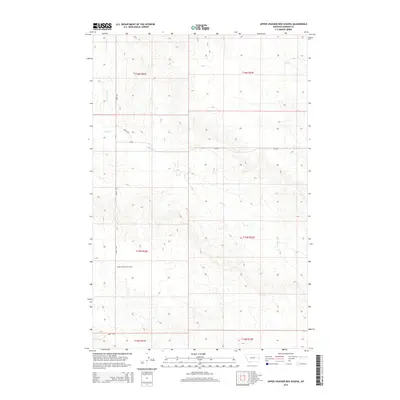 2014 Map of Upper Cracker Box School, 2014 Print