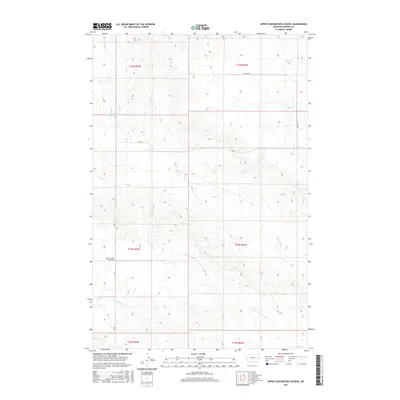 2017 Map of Upper Cracker Box School, 2017 Print
