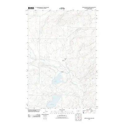 2011 Map of Upper Glaston Lake, 2011 Print