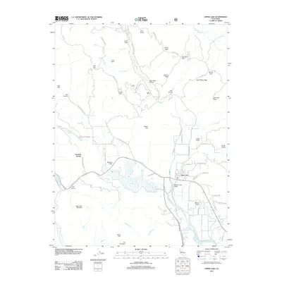 2012 Map of Upper Lake, 2012 Print