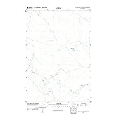 2011 Map of Upper Magpie Reservoir, 2011 Print