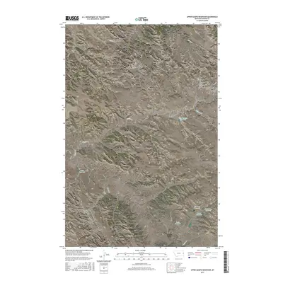 2017 Map of Upper Magpie Reservoir, 2017 Print