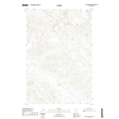 2020 Map of Upper Magpie Reservoir, 2020 Print
