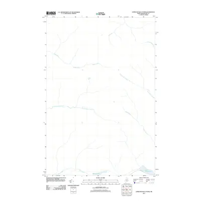 2011 Map of Upper McNally Pond, 2011 Print