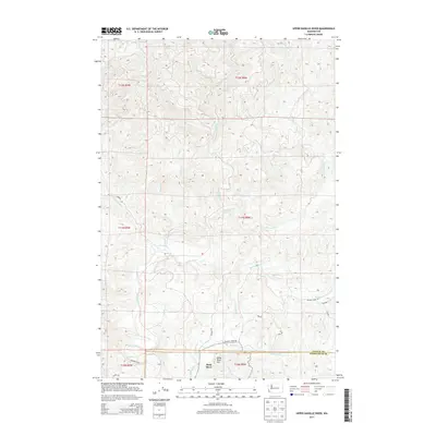 2013 Map of Upper Naselle River, 2013 Print