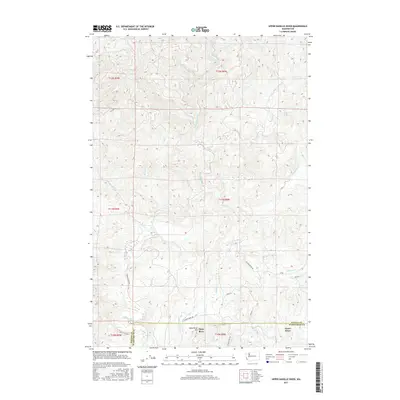2017 Map of Upper Naselle River, 2017 Print
