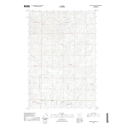 2020 Map of Upper Naselle River, 2020 Print