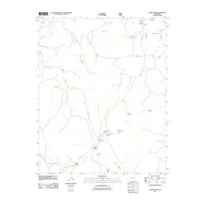 2011 Map of Upper Nutria, 2011 Print