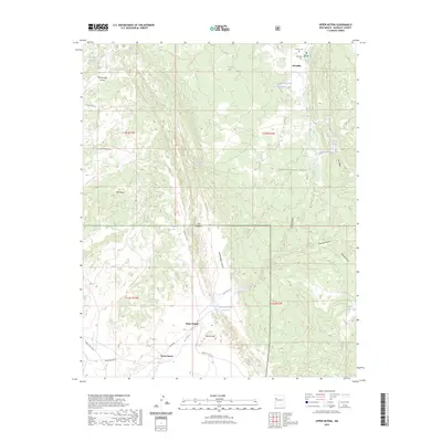 2023 Map of Upper Nutria, 2023 Print