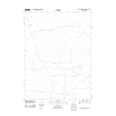2012 Map of Upper Powder Spring, 2012 Print