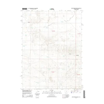 2015 Map of Upper Powder Spring, 2015 Print