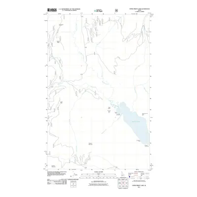 2011 Map of Upper Priest Lake, 2011 Print
