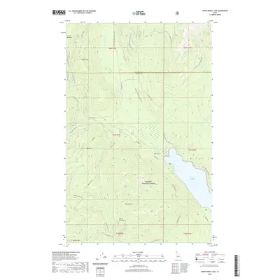 2020 Map of Upper Priest Lake, 2020 Print