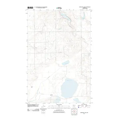 2011 Map of Upper Rice Lake, 2011 Print