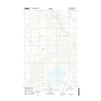 2016 Map of Upper Rice Lake, 2016 Print