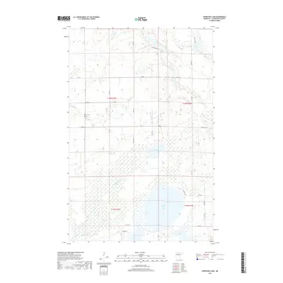 2019 Map of Upper Rice Lake, 2019 Print