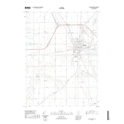 2019 Map of Upper Sandusky, 2019 Print