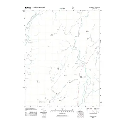 2011 Map of Upper Tract, 2011 Print