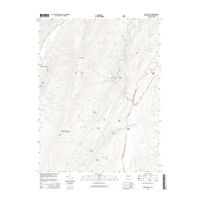 2014 Map of Upper Tract, 2014 Print