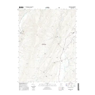 2016 Map of Upper Tract, 2016 Print