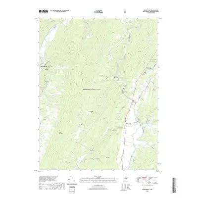 2019 Map of Upper Tract, 2019 Print