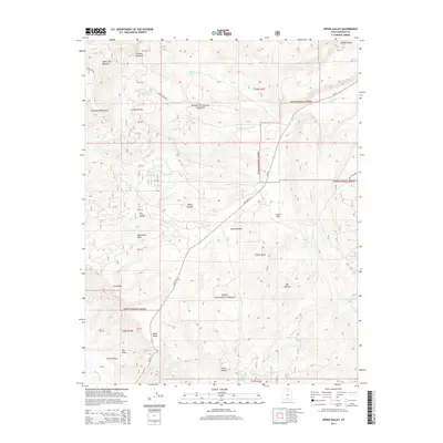 2014 Map of Upper Valley, 2014 Print