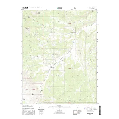 2017 Map of Upper Valley, 2017 Print