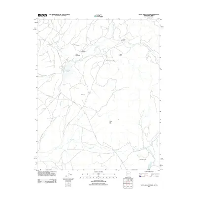 2011 Map of Upper Wheatfields, 2011 Print