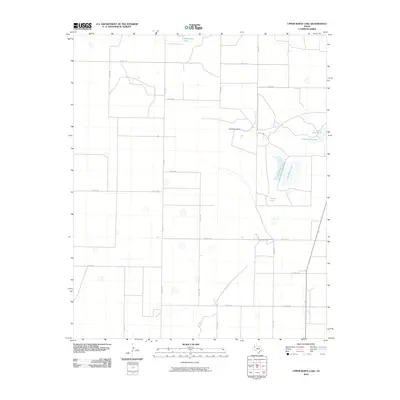 2010 Map of Upper White Lake, 2010 Print