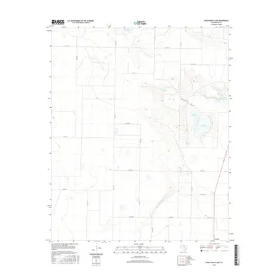 2016 Map of Upper White Lake, 2016 Print