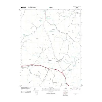 2010 Map of Upperville, 2010 Print
