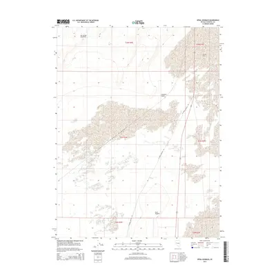 2014 Map of Upsal Hogback, 2014 Print