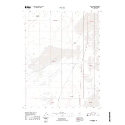 2018 Map of Upsal Hogback, 2018 Print