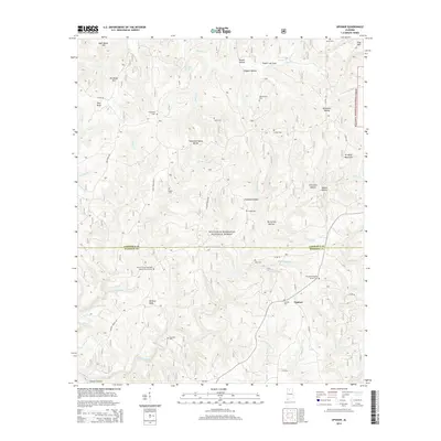 2014 Map of Upshaw, 2014 Print
