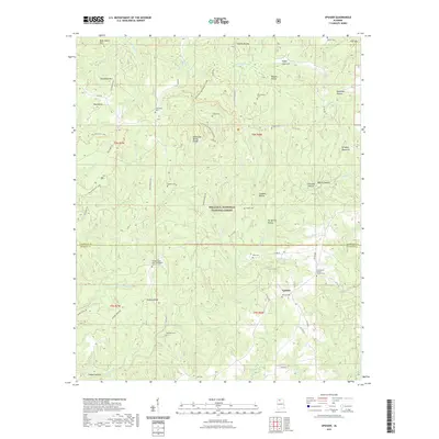 2021 Map of Upshaw, 2021 Print