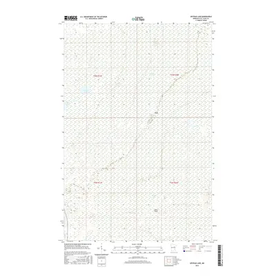 2016 Map of Upstead Lake, 2016 Print