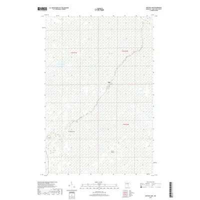2019 Map of Upstead Lake, 2019 Print