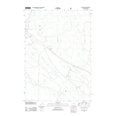 2012 Map of Upton East, 2012 Print