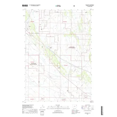 2017 Map of Upton East, 2017 Print