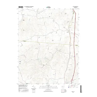2016 Map of Upton, 2016 Print