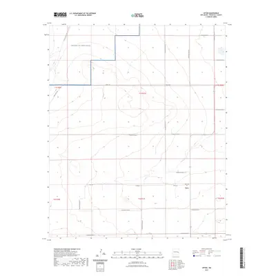 2023 Map of Upton, 2023 Print